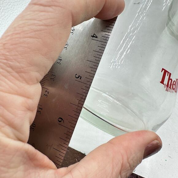 X2 1970s Vintage 7UP The Uncola Upside Down Glass Tumbler bar 16oz - Picture 8 of 8